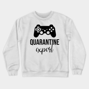 Quarantine Video Game - Play Game Expert Crewneck Sweatshirt